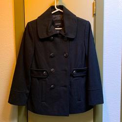 Nine West Jackets & Coats | Black Nine West Peacoat | Color: Black | Size: 10
