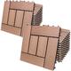 WPC Fliesen 1m²-6m² Terrassenfliesen Set Holzfliesen 30x30cm Balkon Pool Garten 22x Mosaik