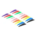 Palettes de flèches en plastique pour tir à l'arc accessoires de plumes pour flèche en carbone