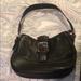 Coach Bags | Coach Black Leather Shoulder Bag | Color: Black | Size: Os