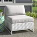 Brayden Studio® Saturna Outdoor Cushion Cover Acrylic in Gray/Brown | 6 H x 8 W in | Wayfair 48C53E18896D4F9CA61A416EE723CBC9
