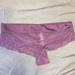 Pink Victoria's Secret Intimates & Sleepwear | Nwt Pink Victoria Secret Cheeky Lavender Underwear | Color: Pink/Purple | Size: M