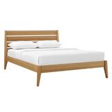 Sienna Queen Platform Bed in Caramelized Finish- Greenington G0090CA