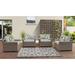 Monterey 4 Piece Outdoor Wicker Patio Furniture Set 04a