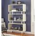 Simple Living Margo Mid-Century Modern 3-tier Bookshelf - 59.5"h x 36"w x 11.8"d