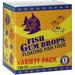 Frozen Gumdrops Floating Fish Food Variety Pack, 120 Ct, .81 LB