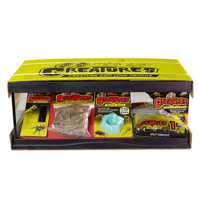 Zoo Med Creatures Den Low Profile Kit, 6 Gallon