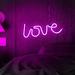 Urban Outfitters Accents | Love Pink Light Up Sign Decoration Retro 90’s 80’s | Color: Pink | Size: Os
