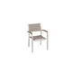 Merxx Naxos Set 5tlg., Tisch 150x90, Stapelsessel