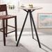 SAFAVIEH Axel Tripod Pub Table - Grey Wash - 27.5" x 27.5" x 42"