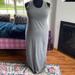Lularoe Dresses | Grey Lularoe Dani Dress 2xl | Color: Gray/White | Size: 2x