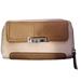 Jessica Simpson Bags | Jessica Simpson Wallet | Color: Brown/Cream | Size: 4 1/4 X 7 1/2" X 2"