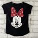 Disney Shirts & Tops | Disney Junior Pop Minnie Face Girls T-Shirt 6x | Color: Black | Size: 6xg