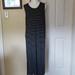 Madewell Dresses | Madewell Black & White Sleeveless Maxi Dress | Color: Black/White | Size: S