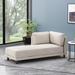 Hyland Contemporary Fabric Chaise Lounge by Christopher Knight Home - 33.25" L x 72.50" W x 30.50" H