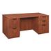 Legacy 71" Full Double Pedestal Desk- Ash Grey