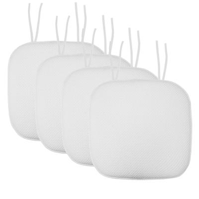 Memory Foam Honeycomb Non-slip Chair Cushion Pads (16 x 16 in.)