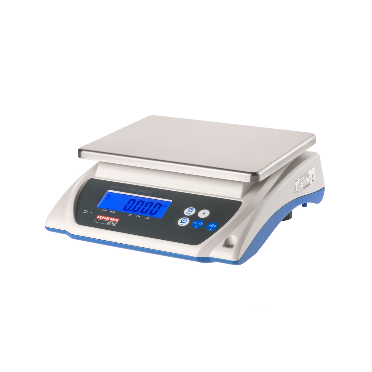 RHEWA Tischwaage 323C/6 kg mit 2-Bereich, EG-eichfähig Klasse III Image