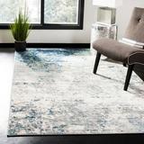 Blue/Gray 48 x 0.31 in Indoor Area Rug - 17 Stories Genessys Gray/Blue Area Rug | 48 W x 0.31 D in | Wayfair 8780E11A56E84DECA44E7D7043888EE7