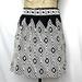 Free People Skirts | Free People Black White Embroidered Mini Skirt | Color: Black/White | Size: 8