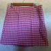 Lilly Pulitzer Skirts | Lilly Pulitzer 10 Pinkwhite Houndstooth Mini Skirt | Color: Pink/White | Size: 10