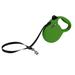 Green Wanderer Retractable Dog Leash for Dogs Up To 65 lbs., 16 ft., Medium
