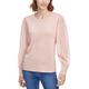 Calvin Klein Women's Clipdot Sleeved Sweater, Blush, Large