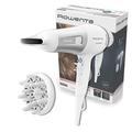 Rowenta Powerline Hair Dryer Ion Function to Reduce Static Electricity Diffuser, 6 Speed/Temperature Settings, Thermal Controller for Hair Protection CV5930F0 White