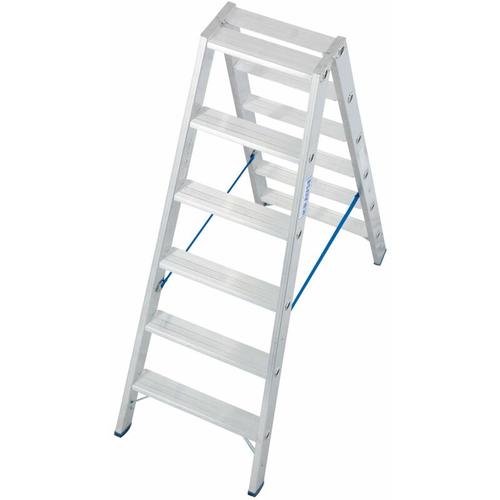 Stabilo Stufen-DoppelLeiter 2×6 Stufen – Krause