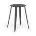 30'' Round Metal Indoor-Outdoor Bar Height Table