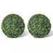 vidaXL Boxwood Ball Artificial Leaf Topiary Ball 13.8" 2 pcs