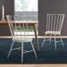 Kennamer Metal Slat Back Side Chair Wood in Gray Laurel Foundry Modern Farmhouse® | 37.75 H x 23.5 W x 22.5 D in | Wayfair