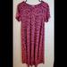 Lularoe Dresses | Lularoe Carly Paisley Purple Boho Dress | Color: Orange/Purple | Size: S