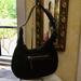 Coach Bags | Coach Hobo Shoulder Canvas Leather Bag Drop 9 | Color: Black | Size: Os