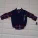 Ralph Lauren Matching Sets | Brand New Infants Ralph Lauren Blue Tag Shirt/Vest | Color: Blue/Red | Size: 12mb