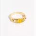 Free People Jewelry | Free People Everly Ring | Color: Gold/Yellow | Size: 7