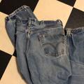 Levi's Jeans | Levi’s Original 501 Distressed Red Tag Jeans 38x34 | Color: Blue | Size: 38