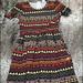 Lularoe Dresses | Host Pick Lularoe Amelia Boho Tribal Print Dress *Size S* | Color: Brown/Orange | Size: S