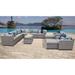 Florence 13 Piece Outdoor Wicker Patio Furniture Set