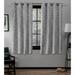 ATI Home Kilberry Woven Blackout Grommet Top Curtain Panel Pair