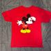 Disney Shirts & Tops | Disney Mickey Mouse Tee | Color: Black/Red | Size: Xlb