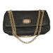 Michael Kors Bags | Michael Kors Black Leather Handbag | Color: Black/Gold | Size: Os
