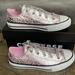 Converse Shoes | Converse Ctas Ox Pink Glaze/Silver White Wmns | Color: Pink/Silver | Size: Various