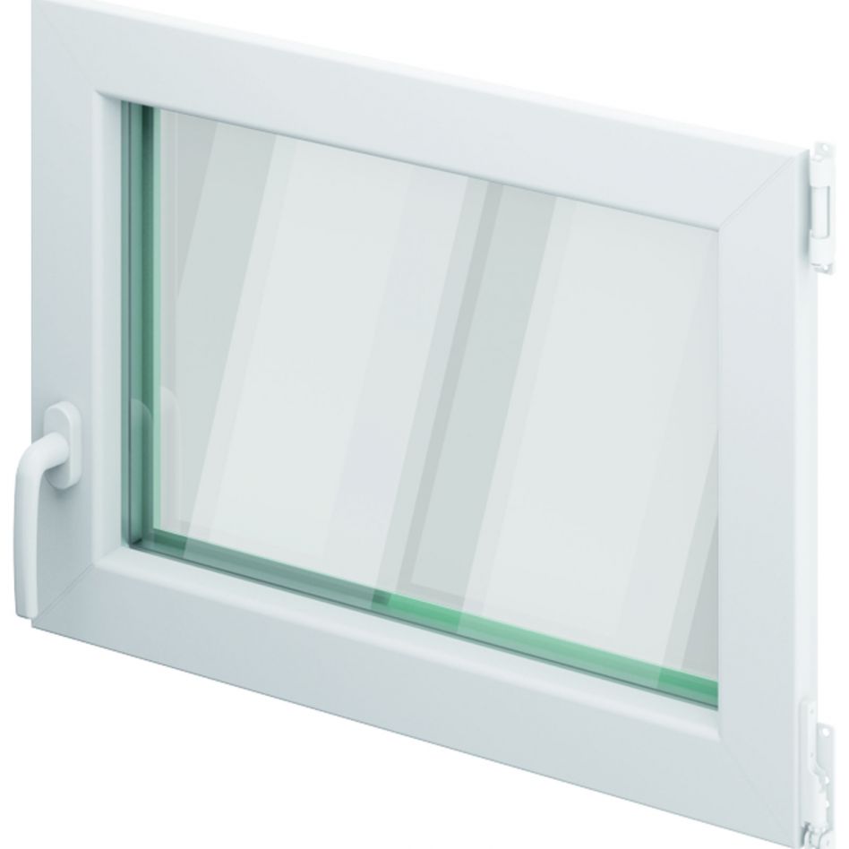 ACO Therm 3.0 Kellerfenster Dreh/Kipp einbruchhemmend mit 3-fach WSG VSG, Anschlag rechts, 100x100 cm Image