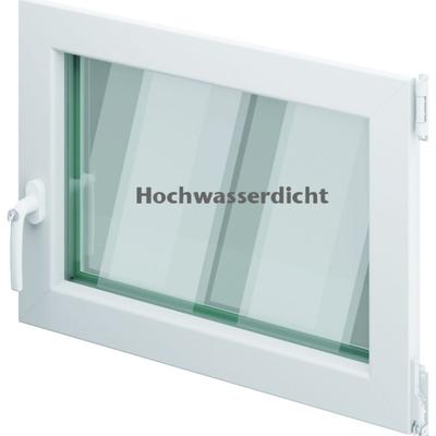 ACO Therm 3.0 Fenstereinsatz Dreh/Kipp Hochwasserdicht mit 3-fach WSG VSG, Anschlag links, 80x60 cm