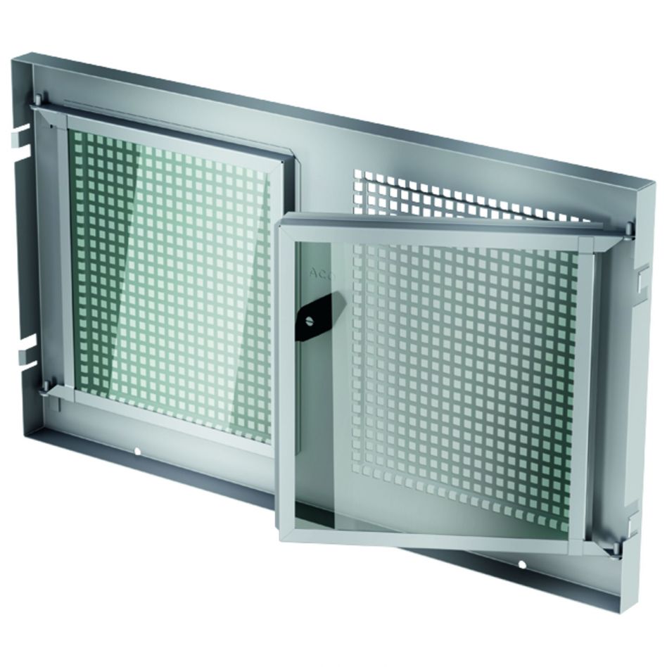 ACO Therm 1.2 Stahl-Drehflügeleinsatz Lochgitter ESG, drehbar, 75x50 cm Image