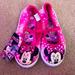 Disney Shoes | Brand New Minnie Mouse Slip-On Sneakers | Color: Pink/Silver | Size: 9g
