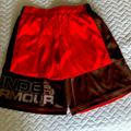 Under Armour Bottoms | Boys Under Armour Shorts | Color: Gray/Red | Size: Youth S/M