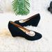 J. Crew Shoes | J. Crew Black Heels Wedges Block Shoes | Color: Black | Size: 6