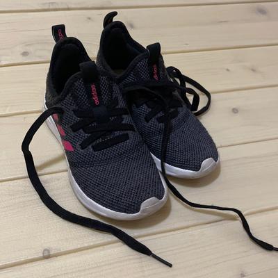 Adidas Shoes | Adidas Kids Shoes In Good Condition | Color: Black/Pink | Size: 11.5g